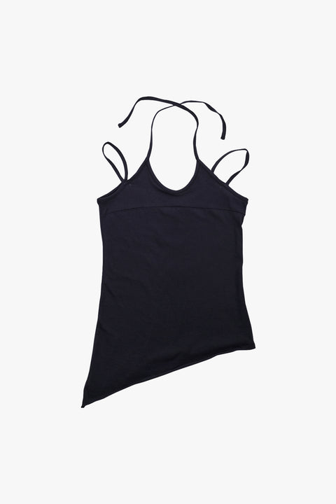 RAW CUT CAMI 2 / CHARCOAL