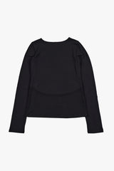 3 IN 1 LAYERED TOP 2 / BLACK