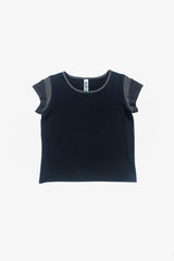 3 IN 1 LAYERED TOP / NAVY