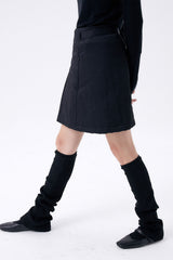 PADDING SKIRT / BLACK