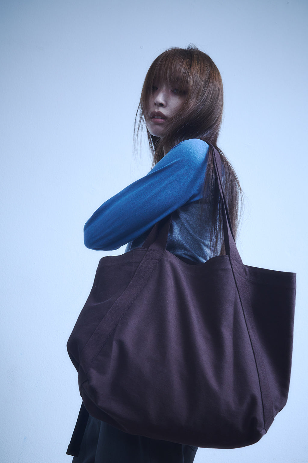 [9월 1주차 발송] TWILL TOTE BAG / BROWN