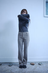 CORDUROY BOOTSCUT / BEIGE