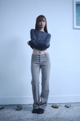 3 IN 1 LAYERED TOP 2 / KHAKI