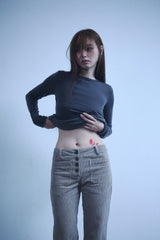 3 IN 1 LAYERED TOP 2 / KHAKI