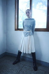 SIDE SLIT HOODIE / GRAY