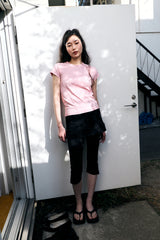 SWEAT SKIRT PANTS / BLACK