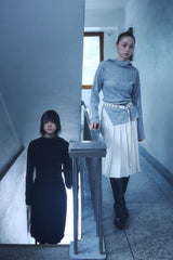 SIDE SLIT HOODIE / GRAY