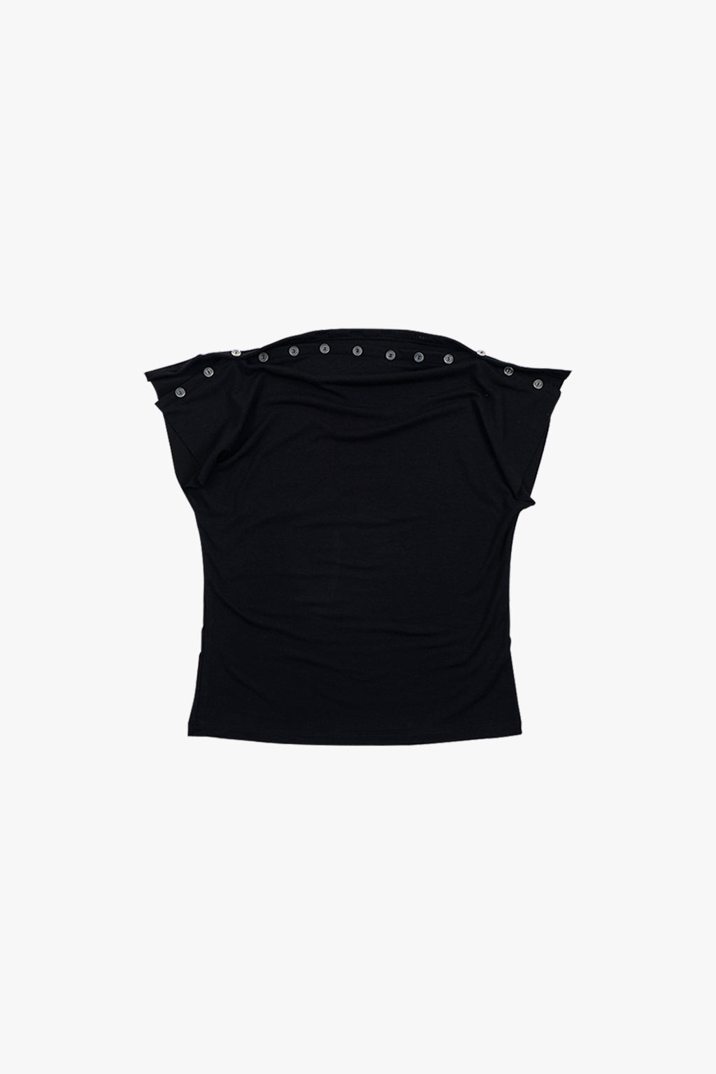 COWL SLEEVELESS 2 / BLACK