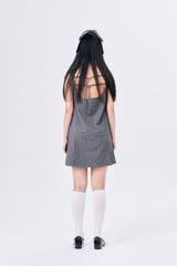 MINI SCHOOL DRESS / GRAY