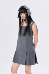 MINI SCHOOL DRESS / GRAY