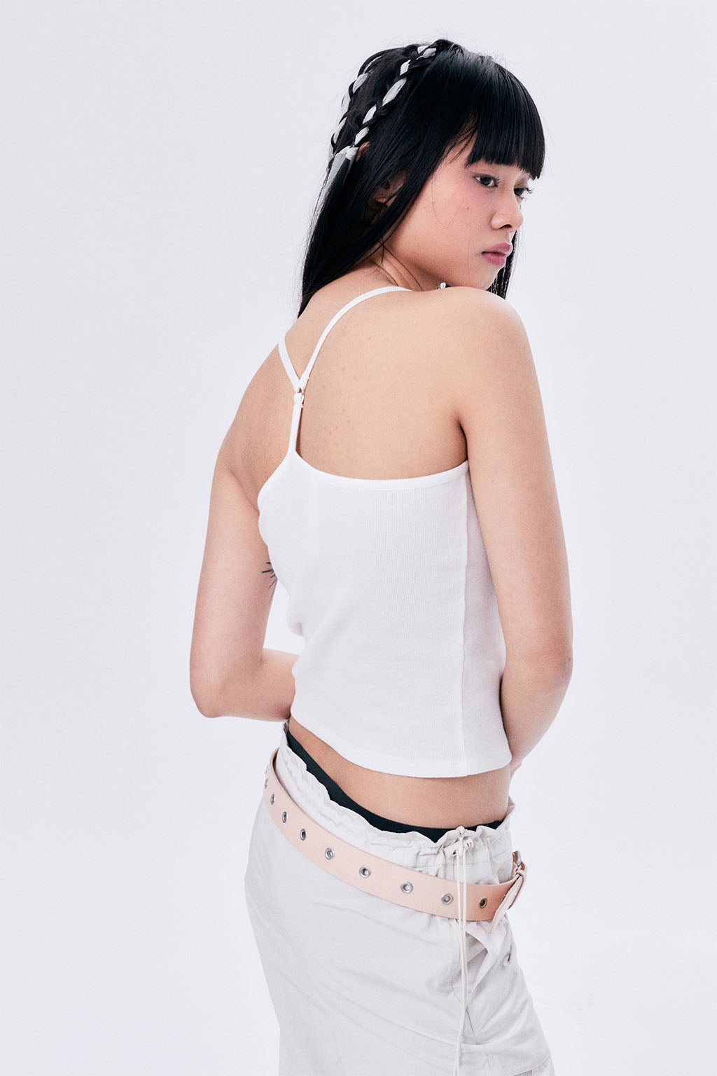 O RINGS SLEEVELESS / WHITE