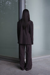 PIGMENT BUCKLE STRAPS PANTS / BROWN