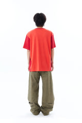 TRICOLOR TEE / RED