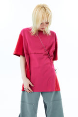 TRICOLOR TEE / RED